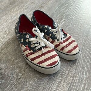 Vans sz 9.0 Stars & Stripes USA
